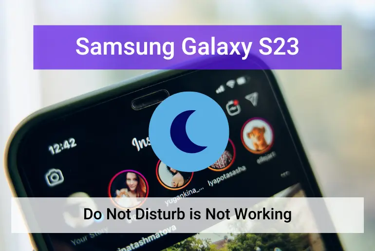 Samsung Galaxy S23 do not disturb is not working (featured)