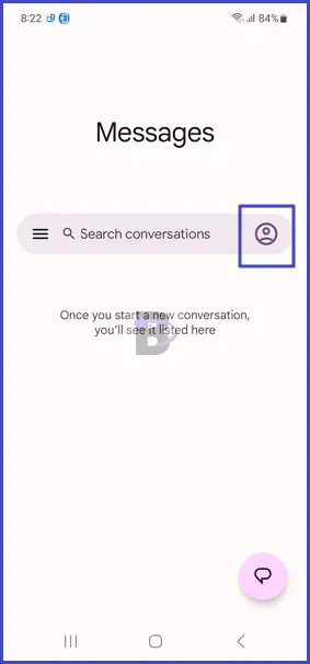Google messages - profile