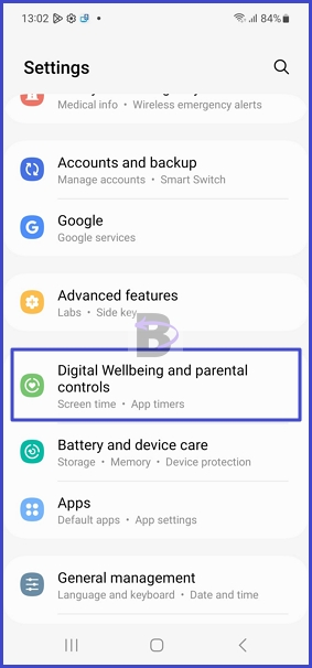 Digital wellbeing and parental controls