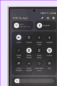 Samsung galaxy s24 hotspot feature